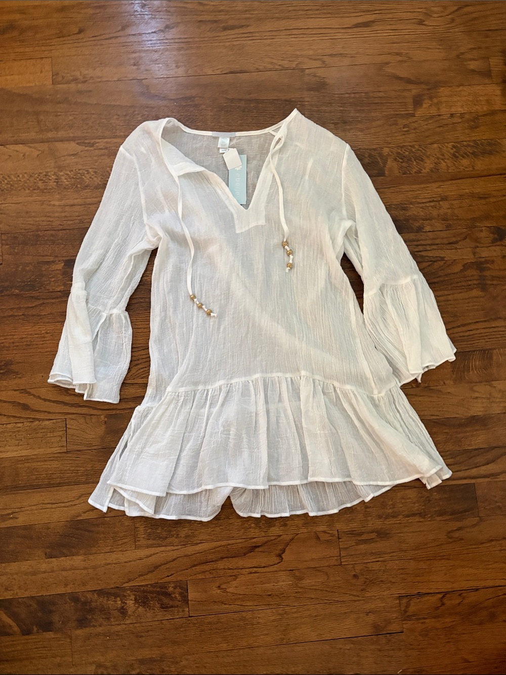 Eberjey White Coverup Tunic